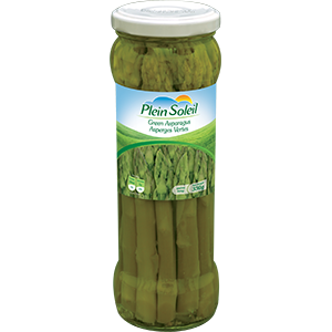 Green Asparagus Jar