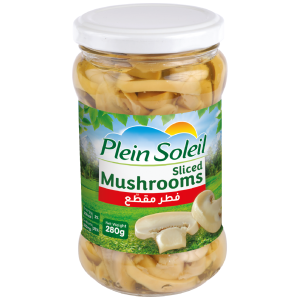 Sliced Mushrooms Jar