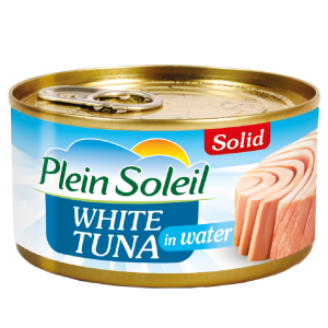 White Tuna Solid in Water