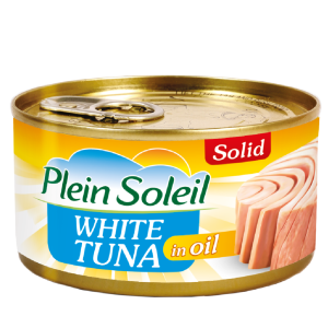 White Tuna Solid in Vegetable Oil