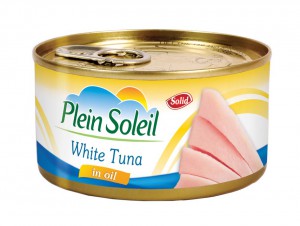 White Tuna Solid in Vegetable Oil